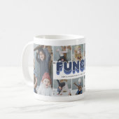 Funcle Funny Cool Uncle Photo Collage Coffee Mug (Front Left)