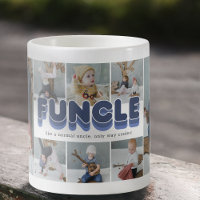 Funcle Funny Cool Uncle Photo Collage