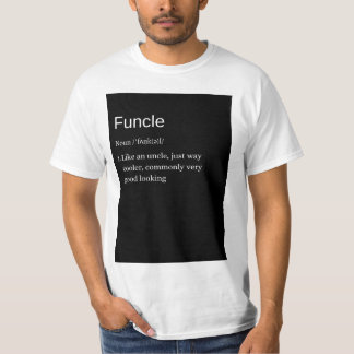 Funcle Tshirt- Funny Tshirt for uncles
