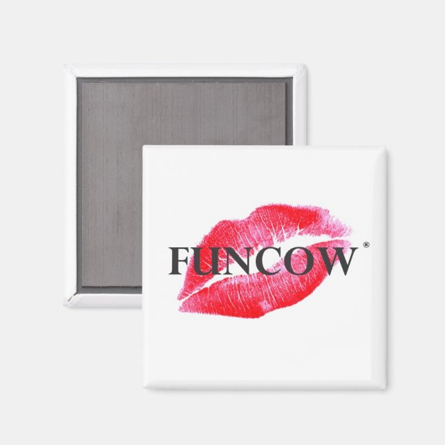 FUNCOW PINK KISS MAGNET (Front/Back)