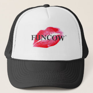 FUNCOW PINK KISS TRUCKER HAT