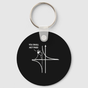 Function Asymptote Geek Math Pun Teacher You Shall Key Ring