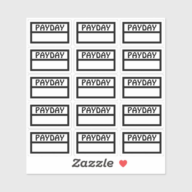 Functional Payday (Sheet)