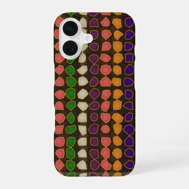 Funda para móvil estilop étnico iPhone 16 case (Back)