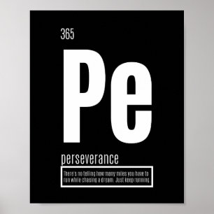 Fundamental Elements of Success - Perseverance Poster