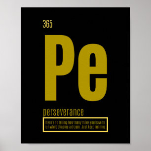 Fundamental Elements of Success Perseverance Poster