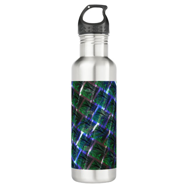 Fundo de imagem verde sob grade flutuando? 710 ml water bottle (Front)