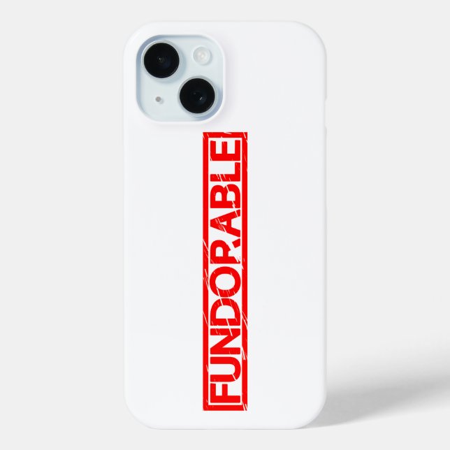 Fundorable Stamp Case-Mate iPhone Case (Back)