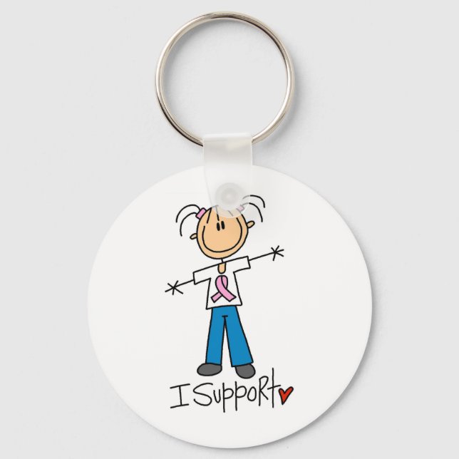 Fundraising I Support Key Ring (Front)