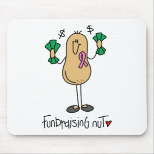 Fundraising Nut T-shirts and Gifts Mouse Pad