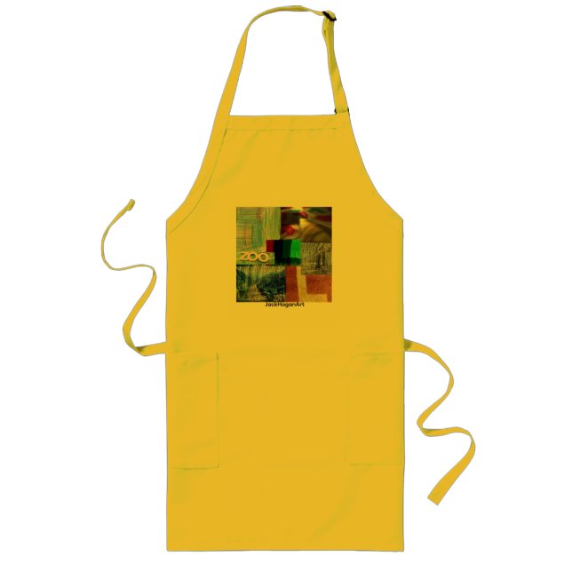 Fundraising T shirt featuring JackHoganArt Long Apron (Front)
