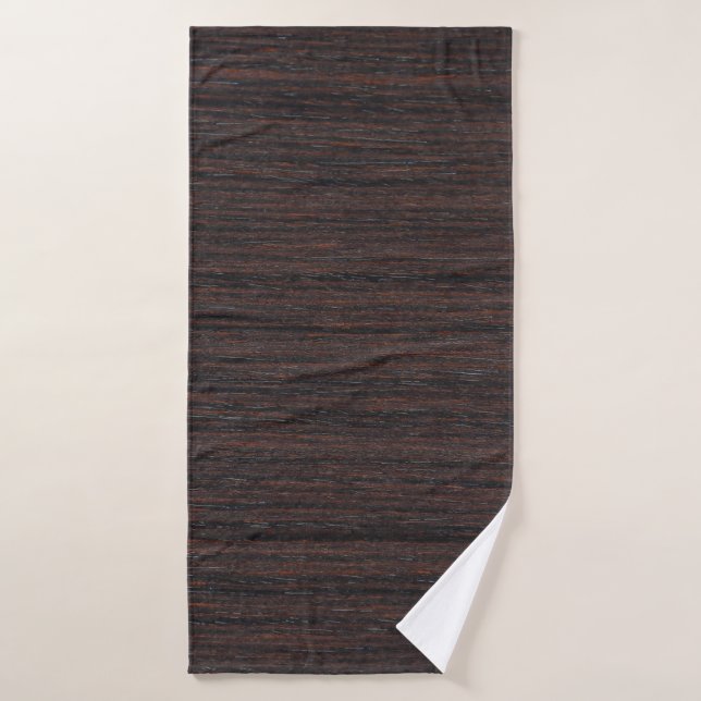 Funds wood smooth clear texture bath towel (Bath Towel)