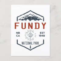 Fundy National Park Canada Vintage Distressed