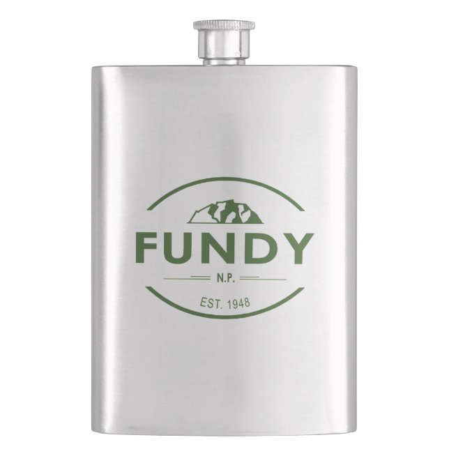 Fundy National Park Hip Flask (Front)