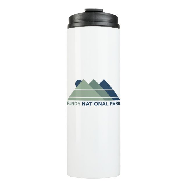Fundy National Park Mountain Sun Thermal Tumbler (Front)