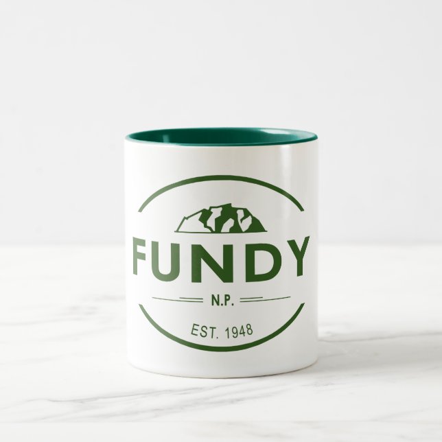Fundy National Park Two-Tone Coffee Mug (Center)