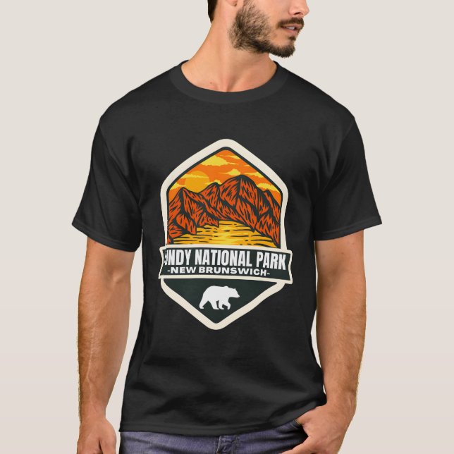 Fundy , New Brunswick � Spirit of Australia T-Shirt (Front)