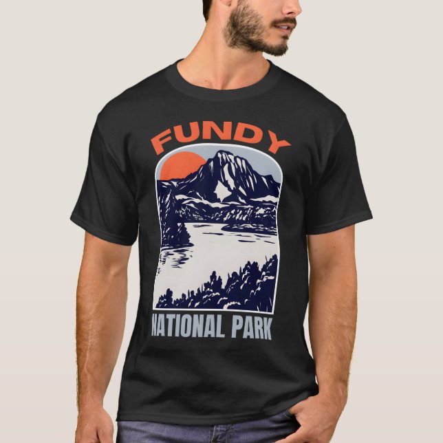 Fundy , New Brunswick � Spirit of Australia T-Shirt (Front)
