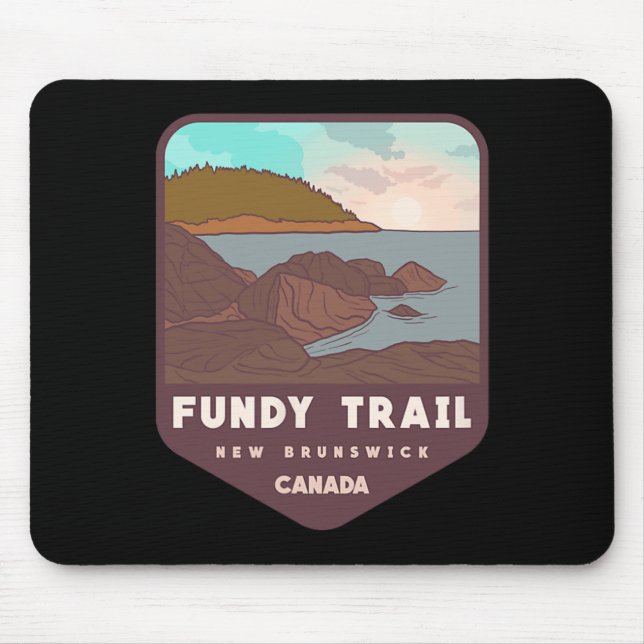 Fundy Trail - Canada  Mouse Pad (Front)