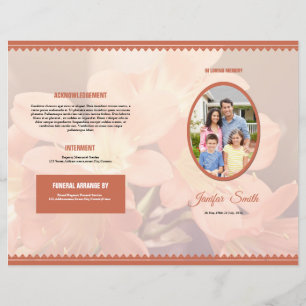Funeral Brochure Template