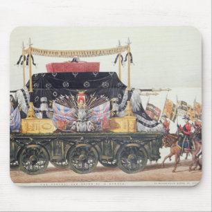 Funeral Car of the Duke of Wellington, 1853 Mouse Pad