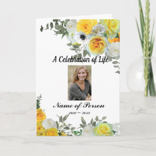 Funeral/Celebration of Life/Memorial Program