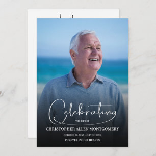 Funeral Celebration of Life Photo Program