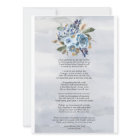 Funeral Celebration of Life Photo Thank You Card