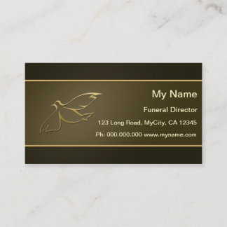 Funeral Director Business Card