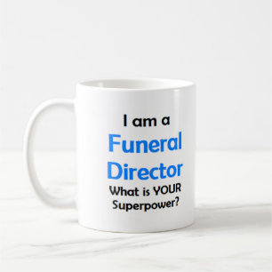 funeral director coffee mug