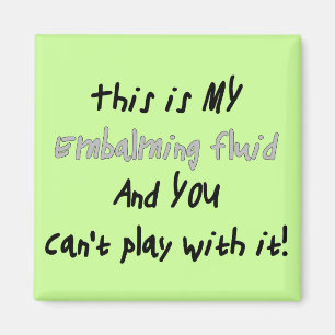 Funeral Director/Mortician Funny Gifts Magnet