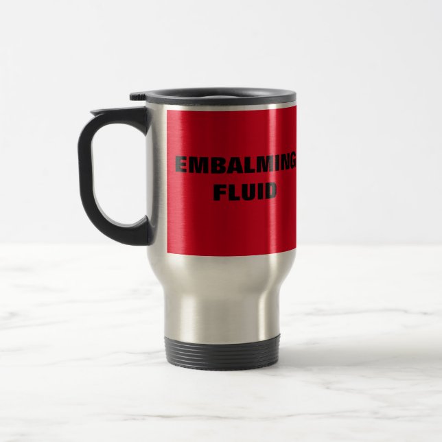 Funeral Director Mortician Funny Travel Mug (Left)