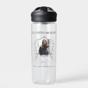 Funeral Favour Photo Water Bottle