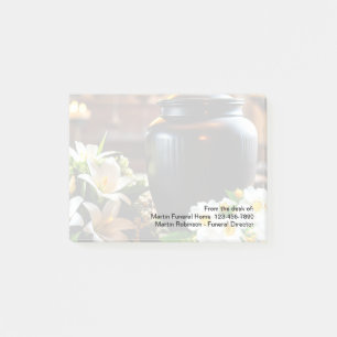 Funeral Home Funeral Director Simple Post-it Notes