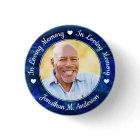 Funeral Loving Memory Photo Blue Marble Memorial