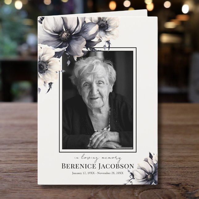 Funeral Memorial Celebration Of Life Program (https://www.creativefabrica.com/product/free-christmas-light-vector-collection/)