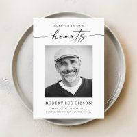 Funeral Memorial Forever In Our Hearts Sympathy