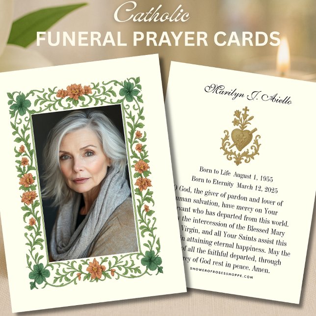 Funeral Memorial Jesus Prayer Photo (Creator Uploaded)