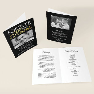 Funeral Memorial Order of Service Program