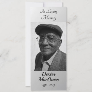 Funeral Memorial Prayer Card | Eternally Yours