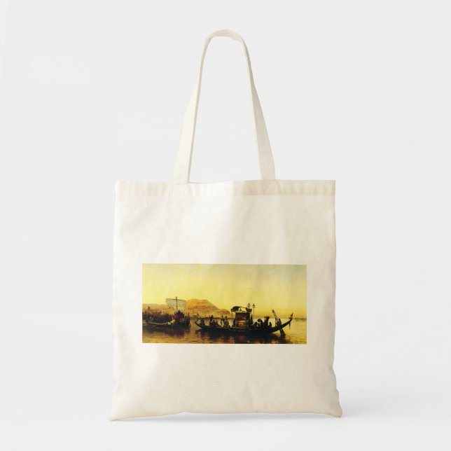 Funeral of a Mommy on the Nile by Frederick Arthur Tote Bag (Front)