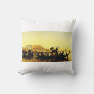 Funeral of a Mummy on the Nile by Frederick Arthur Cushion