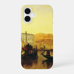Funeral of a Mummy on the Nile by Frederick Arthur iPhone 16 Case