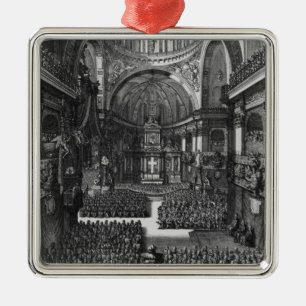 Funeral of Marie-Louise d'Orleans Queen of Metal Tree Decoration
