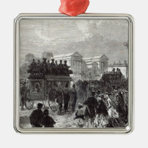 Funeral of Sergeant Brett Metal Tree Decoration