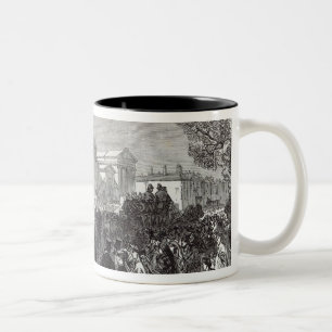 Funeral of Sergeant Brett Two-Tone Coffee Mug