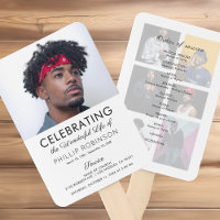 Funeral Order Of Service | Memorial Program Hand F