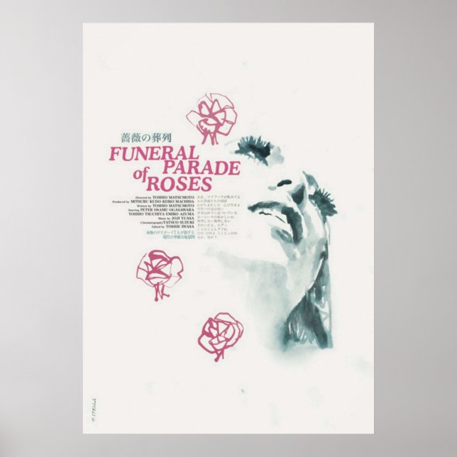 Funeral Parade of Roses Ver 2 Poster (Front)