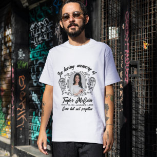 Funeral Photo Memorial: Custom Shirts with Photo 