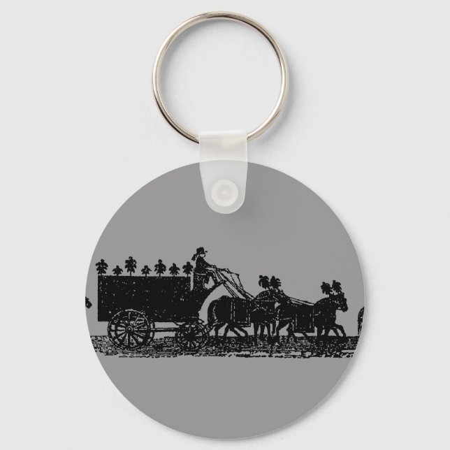 Funeral Procession Key Ring (Front)